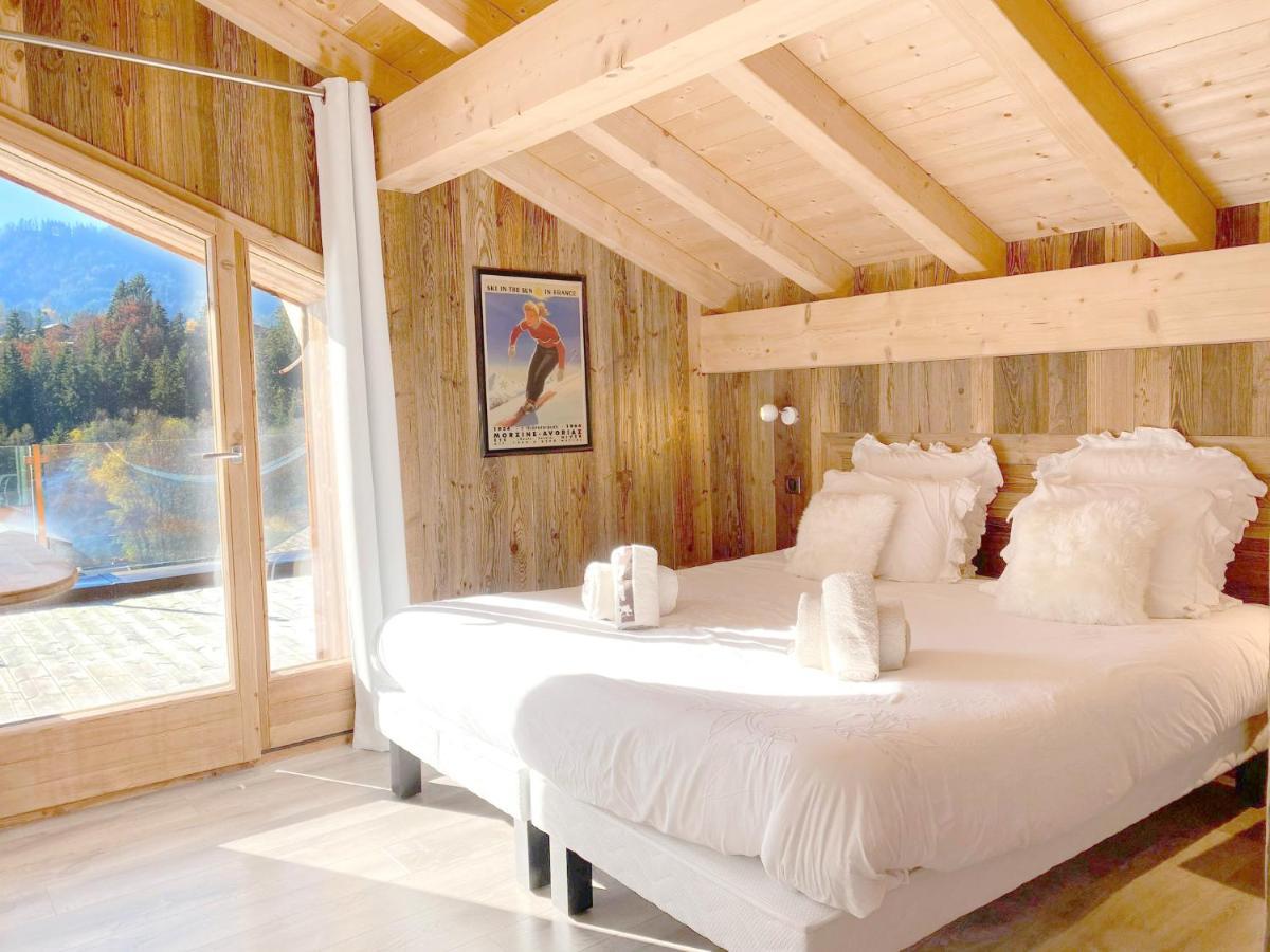 Chalet Azalee, Montriond, Morzine, Avoriaz Buitenkant foto