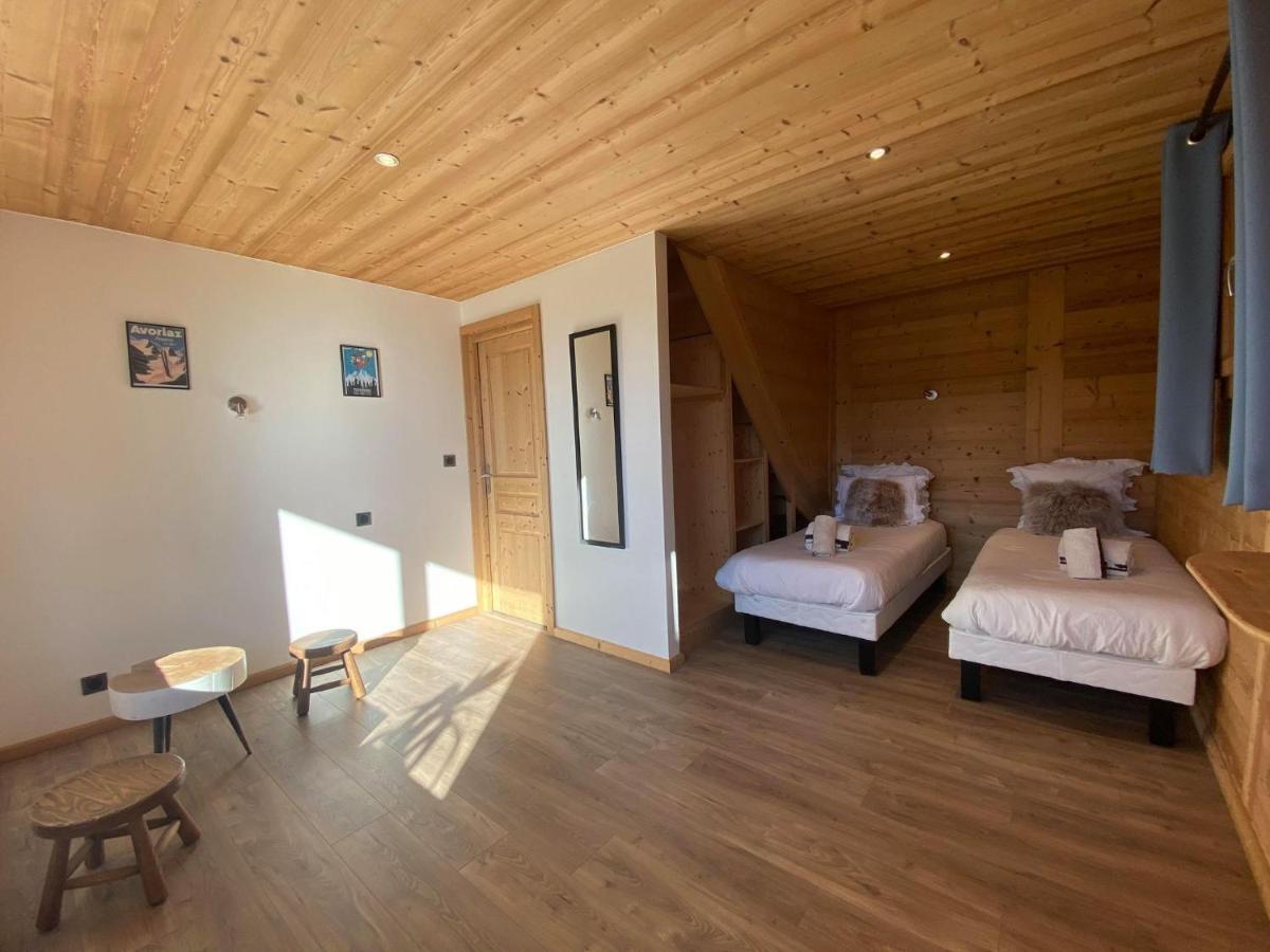 Chalet Azalee, Montriond, Morzine, Avoriaz Buitenkant foto